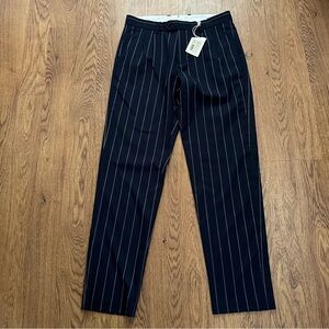 Gant Blue Pinstriped Wool blend pants size 48
